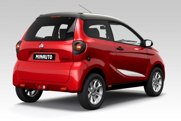 Mopedbiler fra AIXAM Minauto CROSS Minauto Cross bak