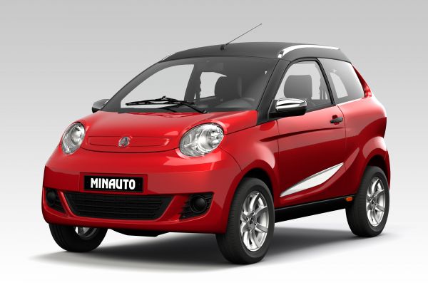 Mopedbiler fra AIXAM Minauto CROSS Minauto Cross front