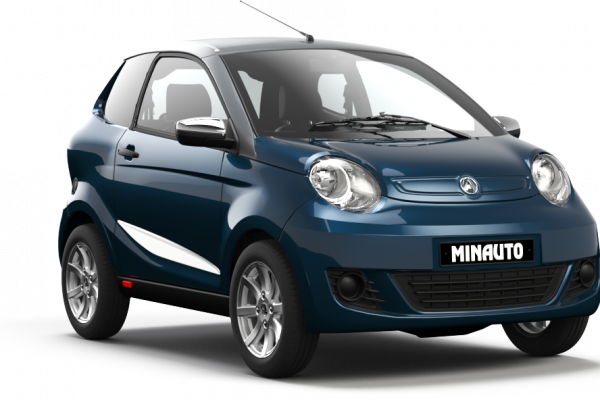 Mopedbiler fra AIXAM Minauto CROSS 3/4 front
